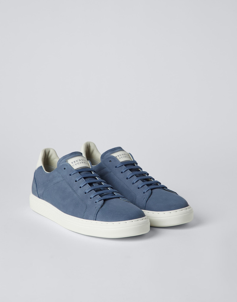 Nubuck calfskin sneakers 1