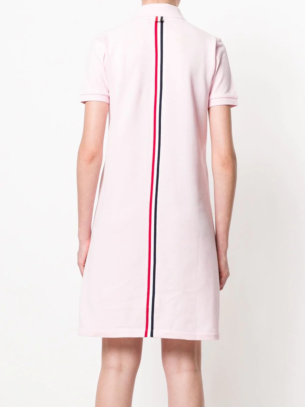 RWB stripe piqué polo dress - 4