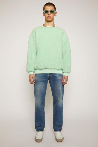 Acne Studios Mandala-print sweatshirt pistachio green outlook