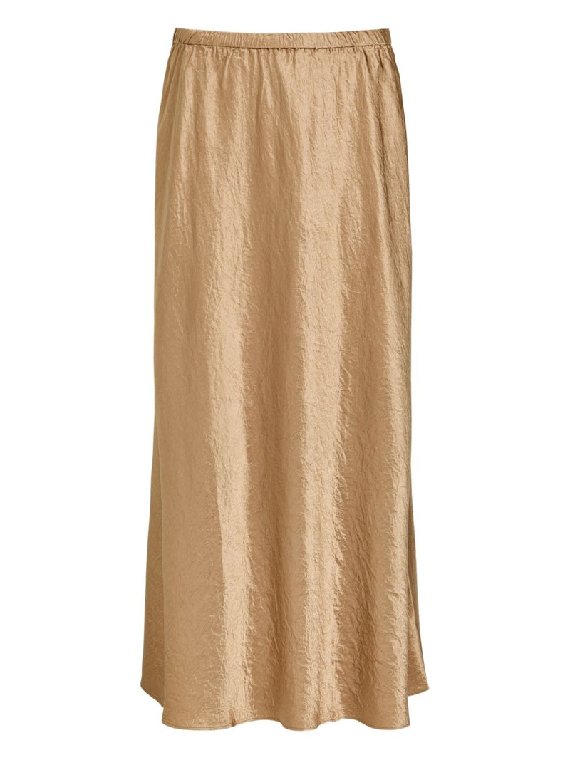 crinkle elasticated midi skirt 1