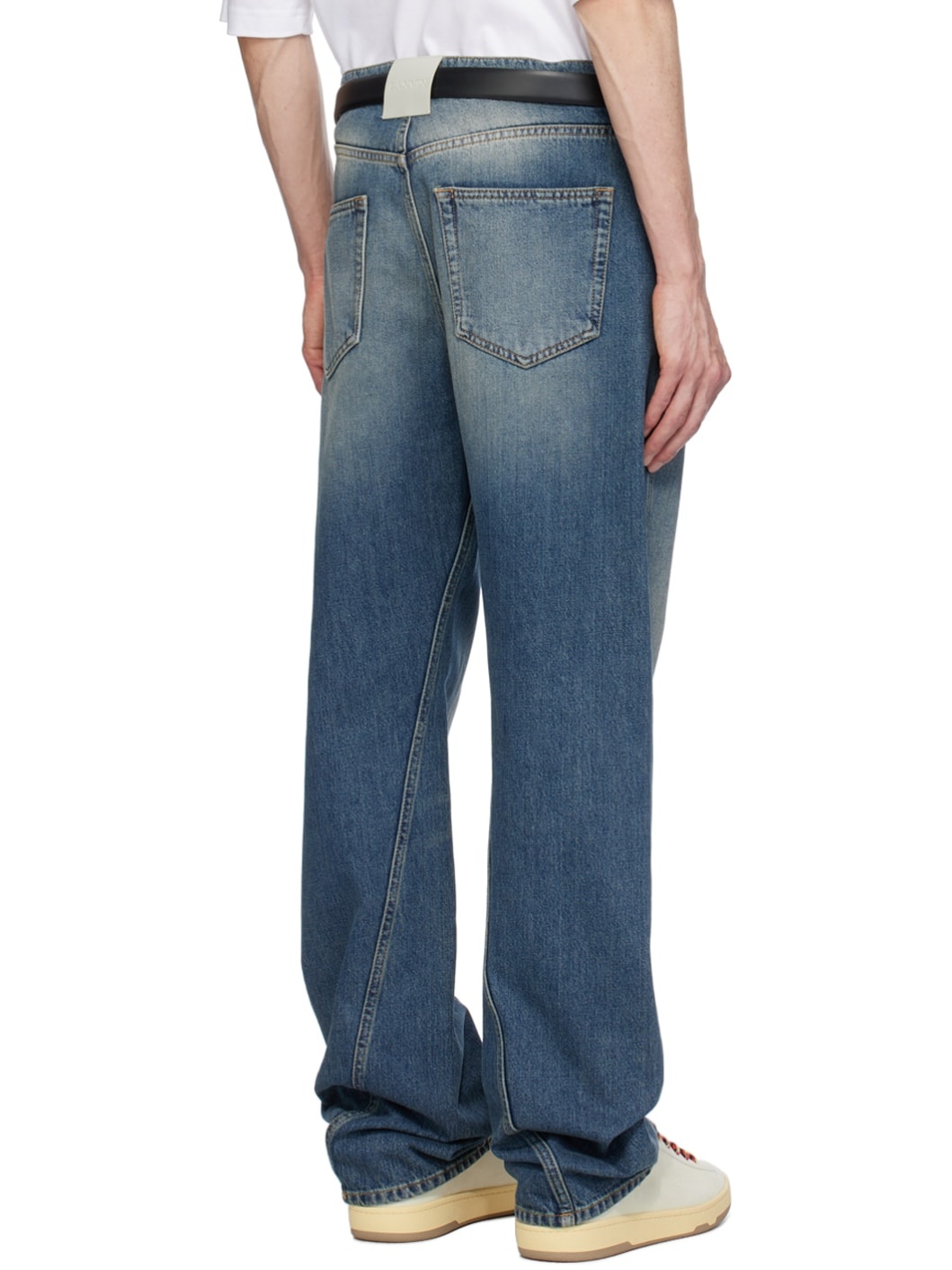 Blue Twisted Jeans - 3