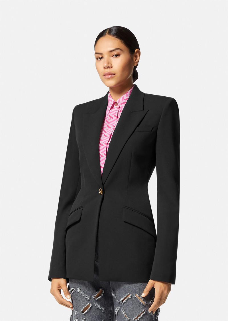 Medusa Single-Breasted Blazer 3