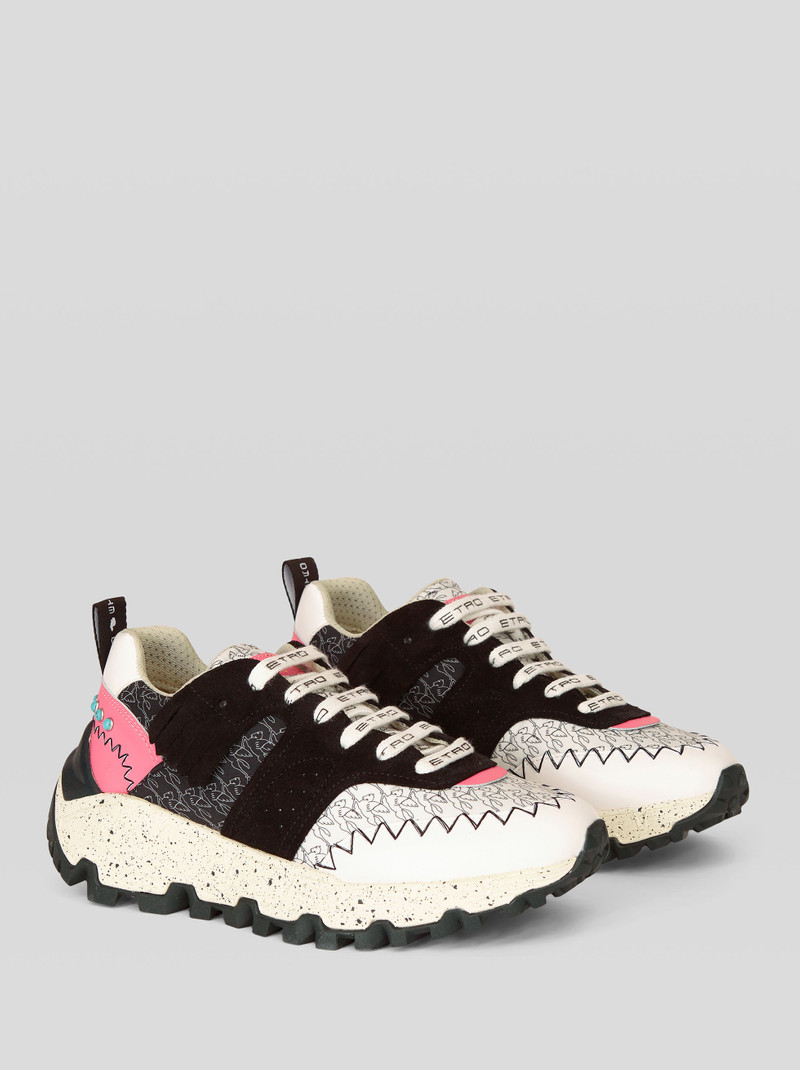 EARTHBEAT SNEAKER IN LEATHER WITH PEGASO 3