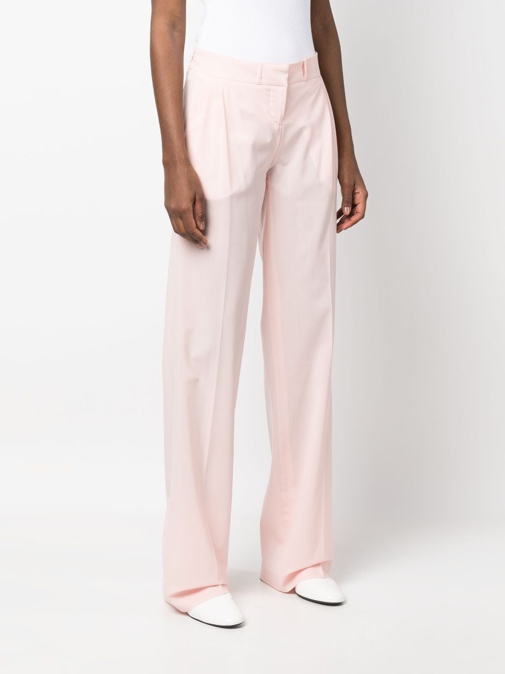 low-rise tailored trousers - 3