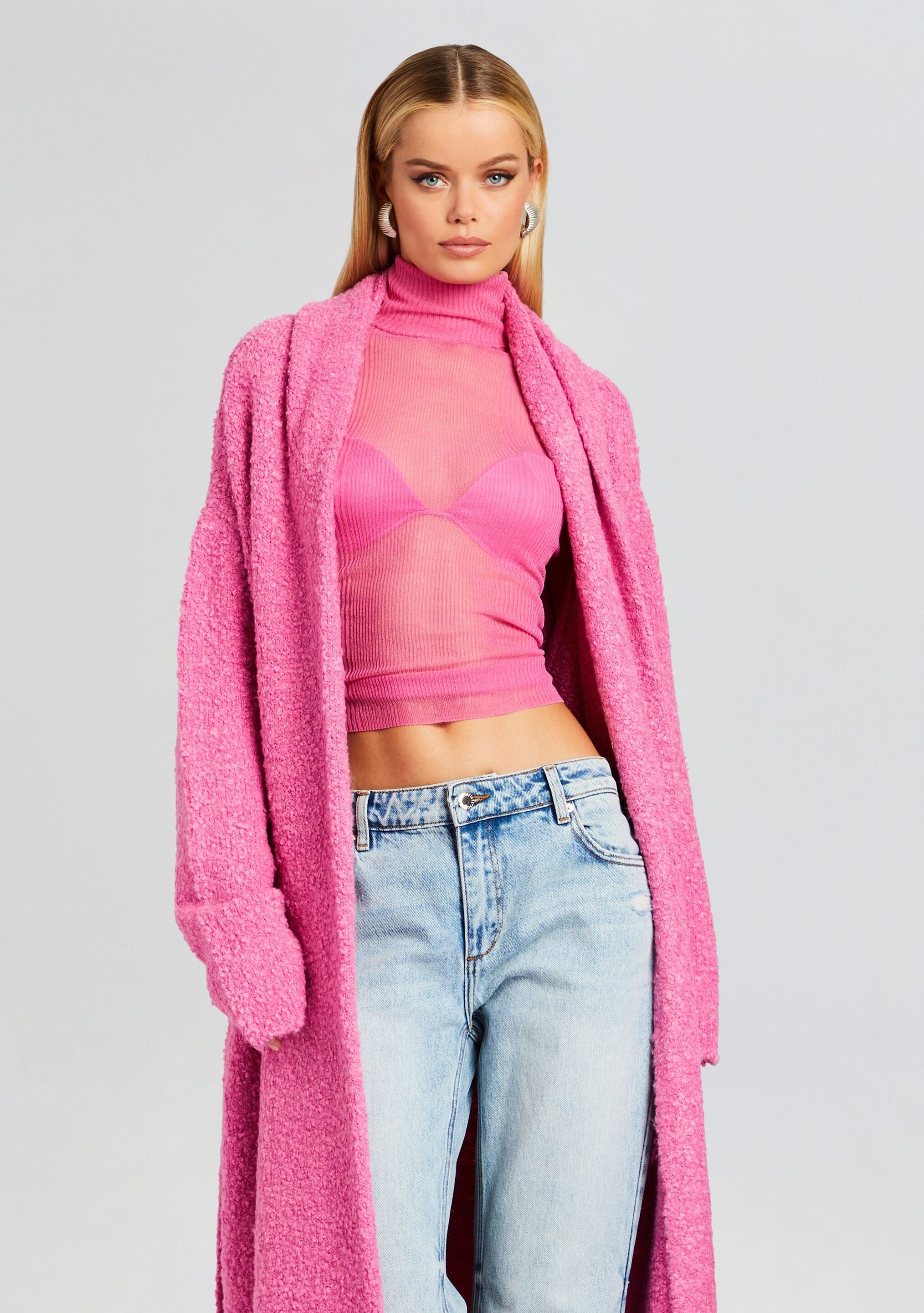 REED BOUCLE CARDIGAN - 2