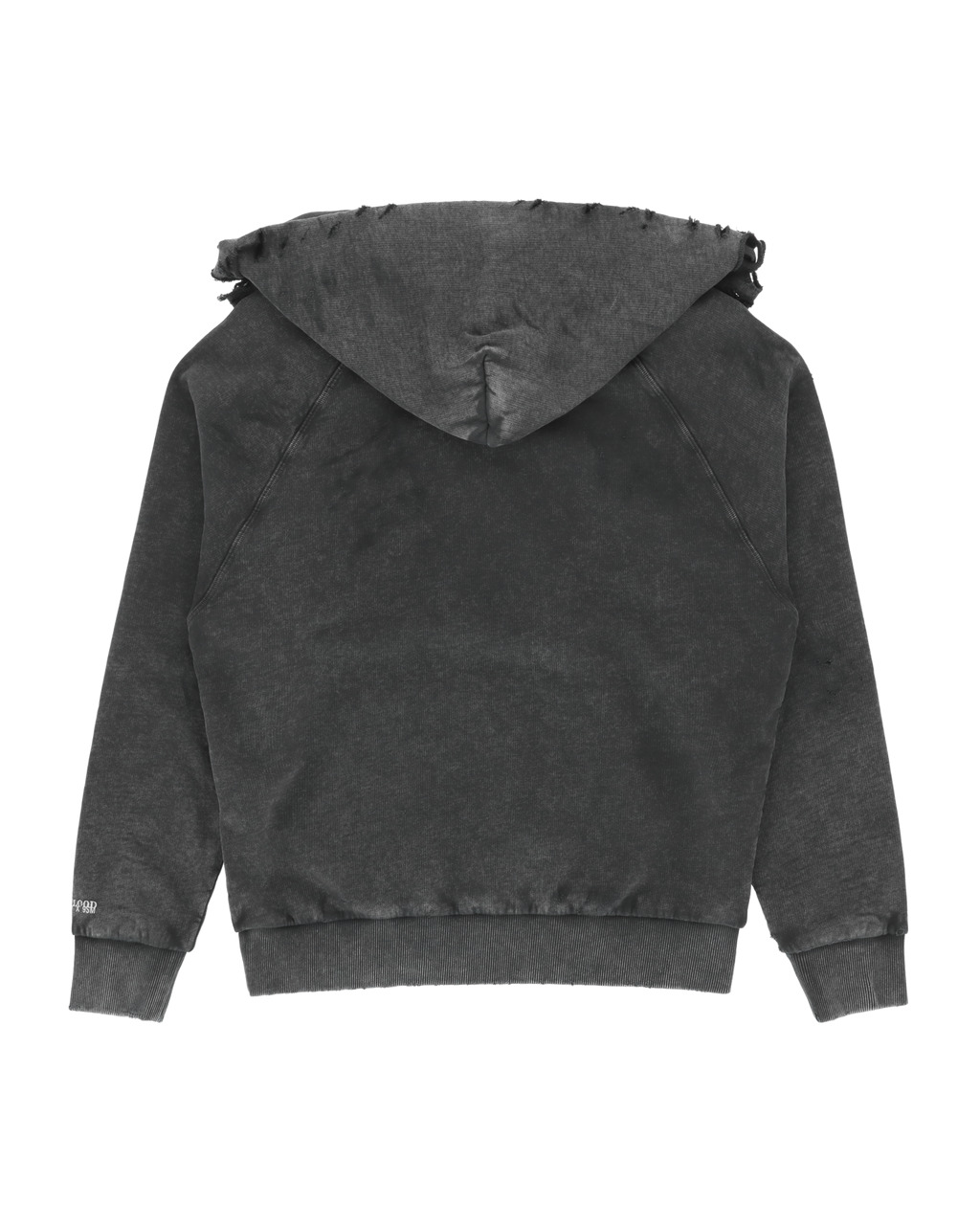 DESTROYED MARK FLOOD BOX HOODIE - 2