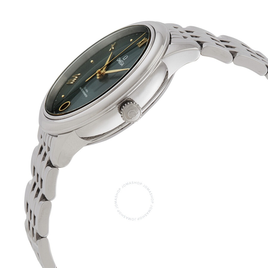 Omega De Ville Automatic Chronometer Green Dial Ladies Watch 434.10.34.20.10.001 - 2