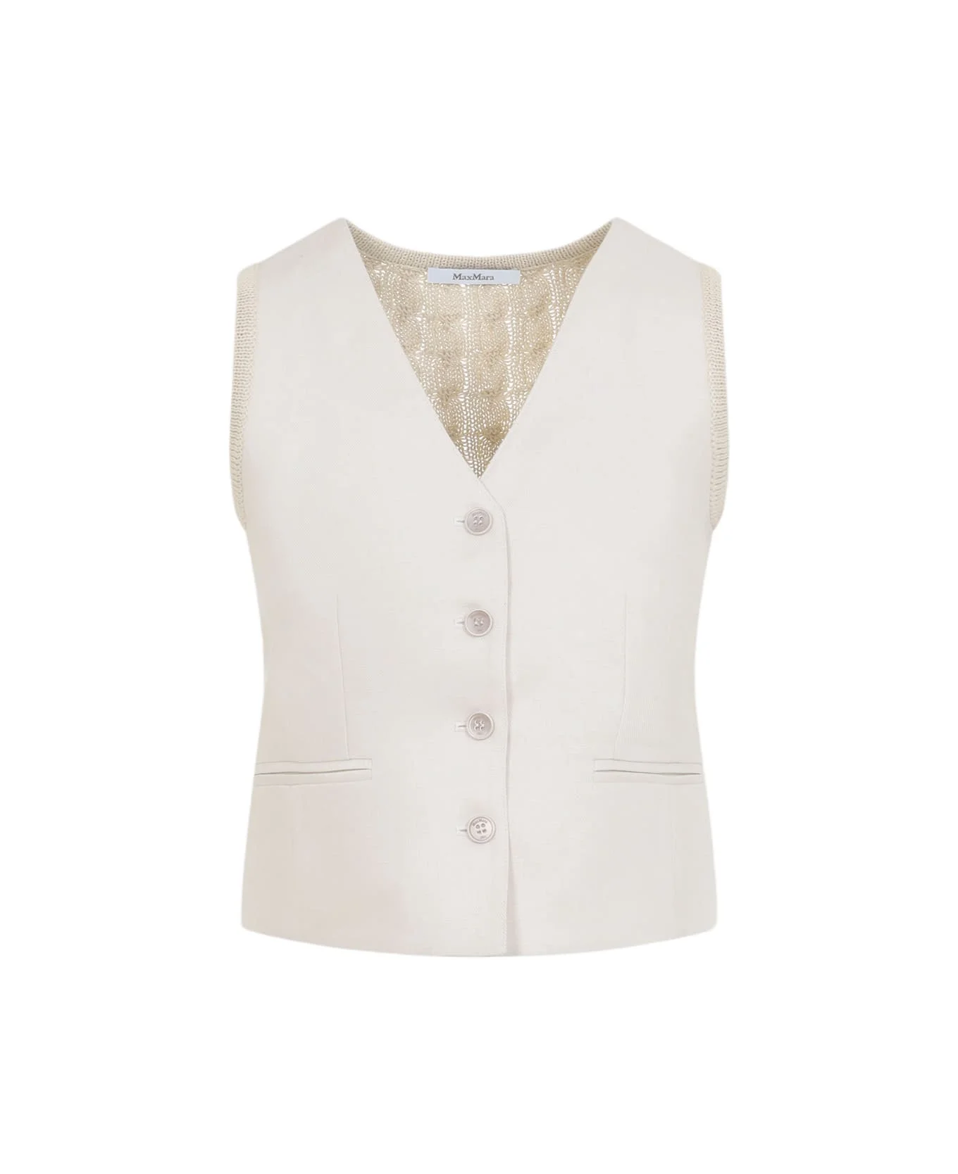 Calibri Linen Vest - 1