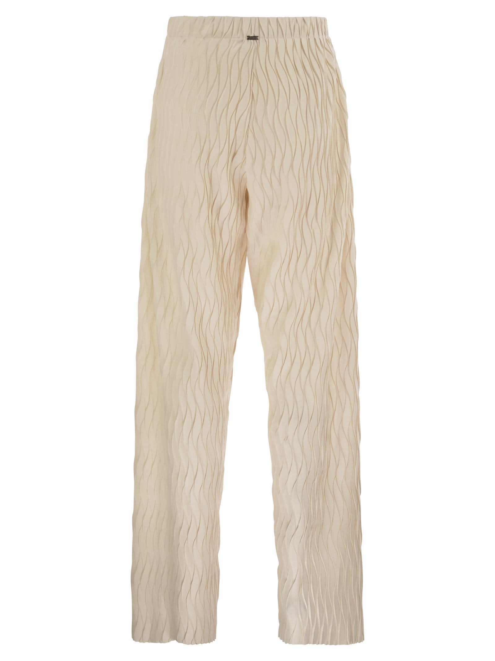 Herno Women Trousers With Crumpled Effect - 2