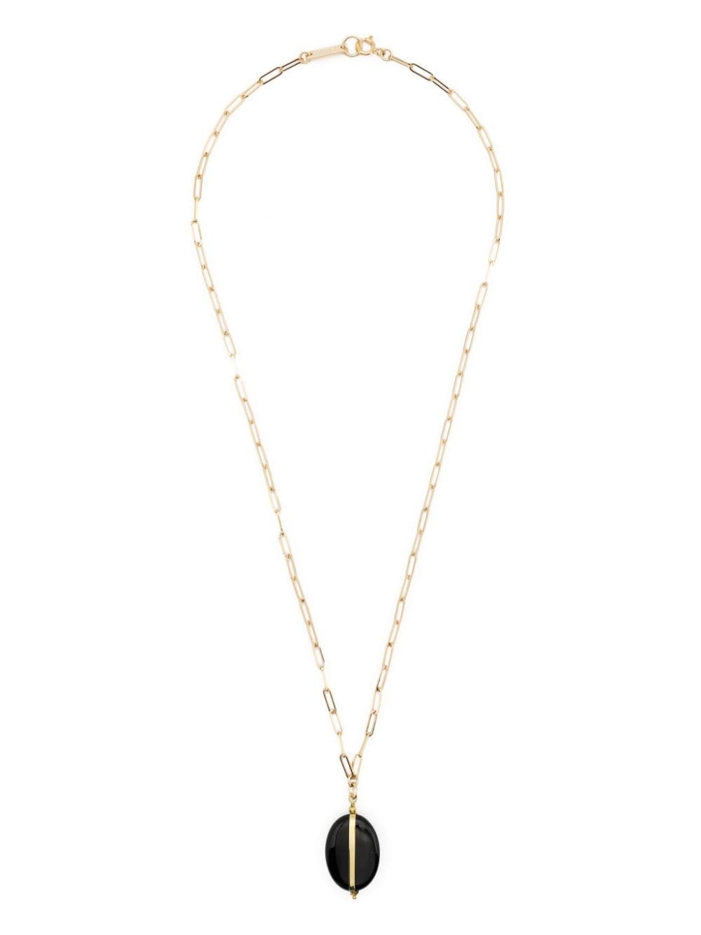 stone-embellished pendant necklace - 3
