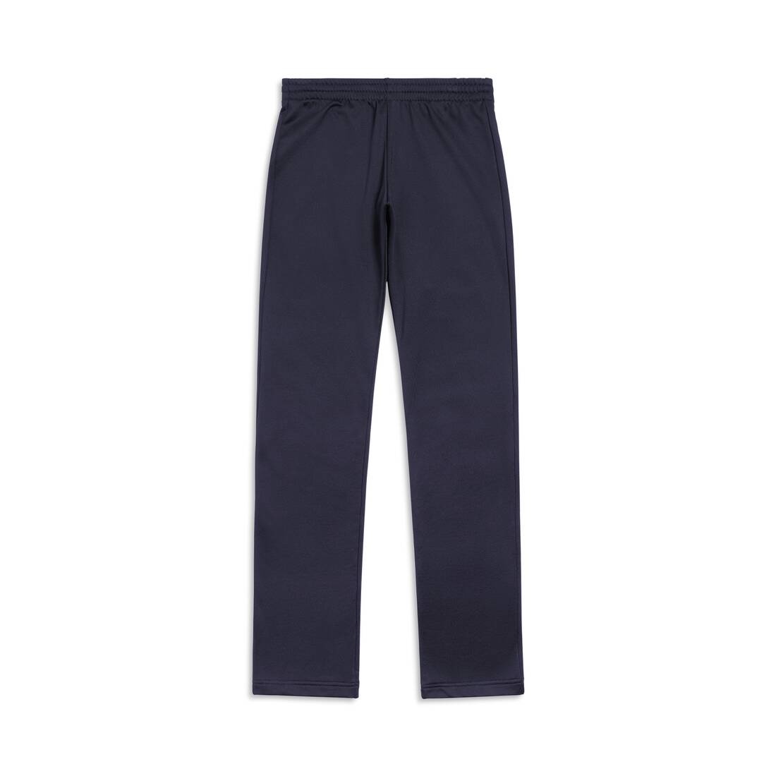 Low-waist Fitted Pants in Navy Blue - 1