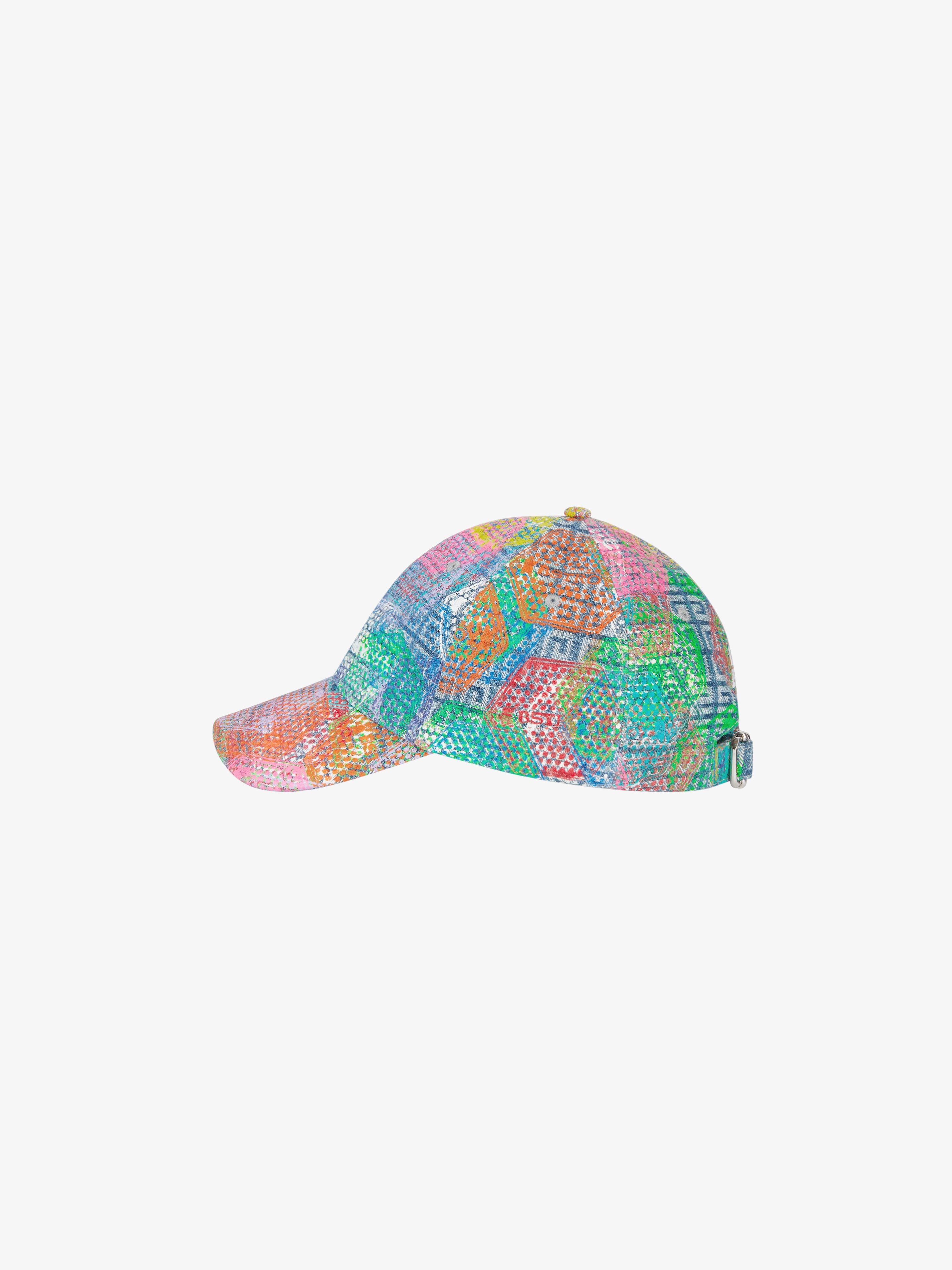 GIVENCHY BSTORY EMBROIDERED CAP WITH PRINT - 4