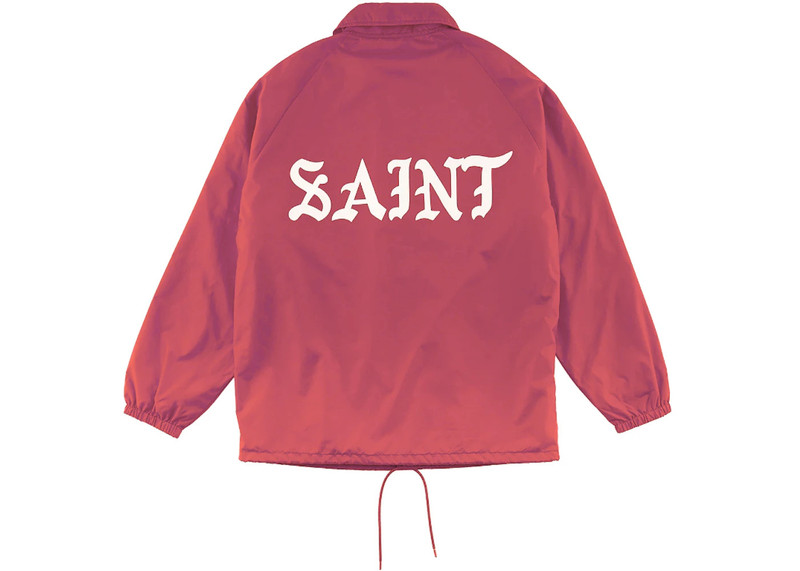 SAINT M×××××× Saint Mxxxxxx Saint Coach Jacket Red outlook