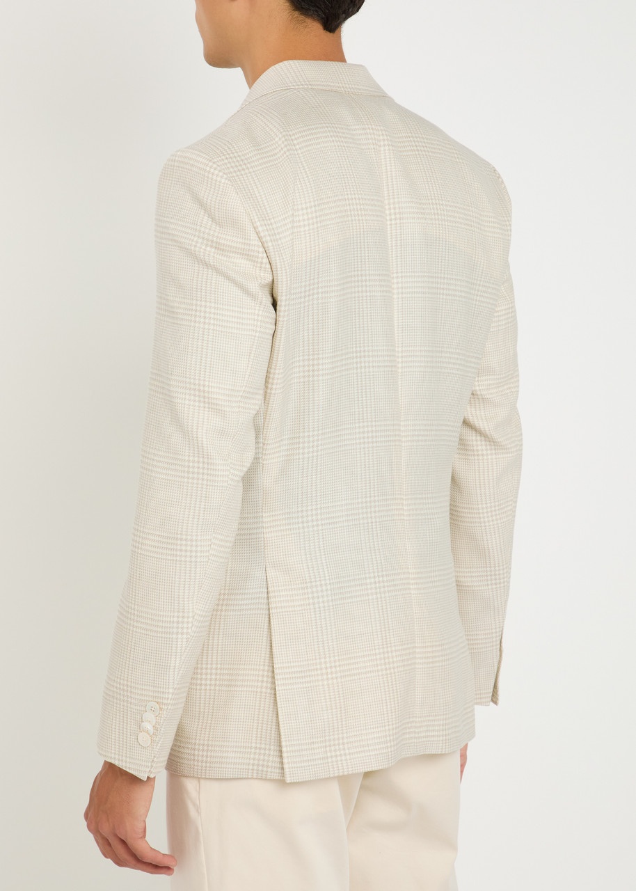 Boss Hutson Hounds Tooth Wool-blend Blazer - 3