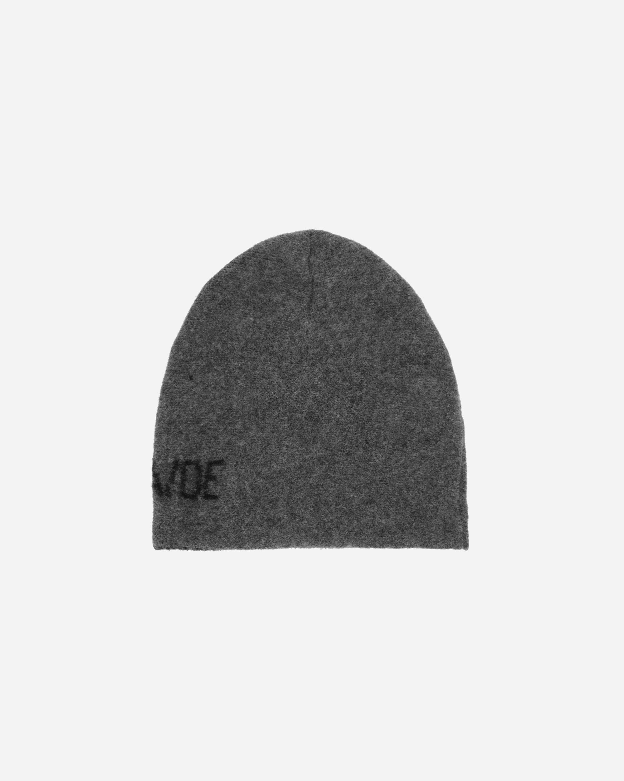 Knitted Logo Hat Grey - 3