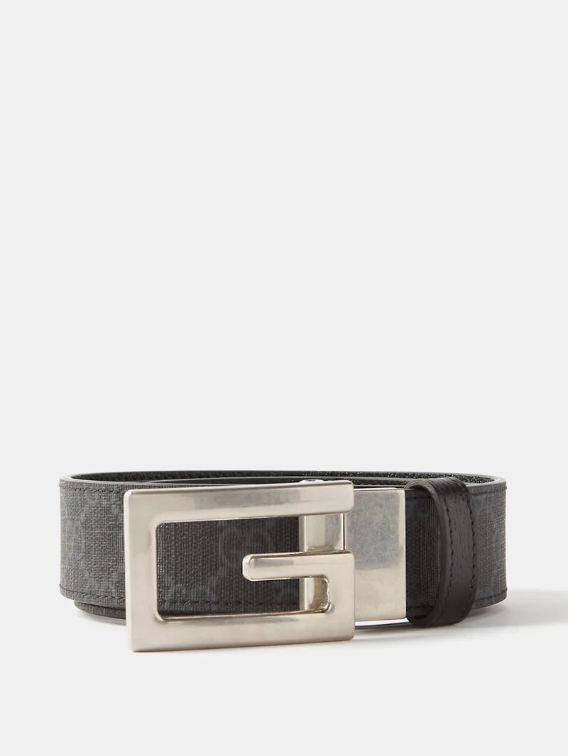 3.5cm Gg Supreme Cotton Blend Belt