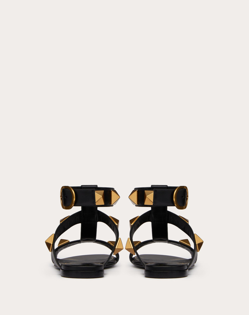 ROMAN STUD FLAT CALFSKIN SANDAL 3