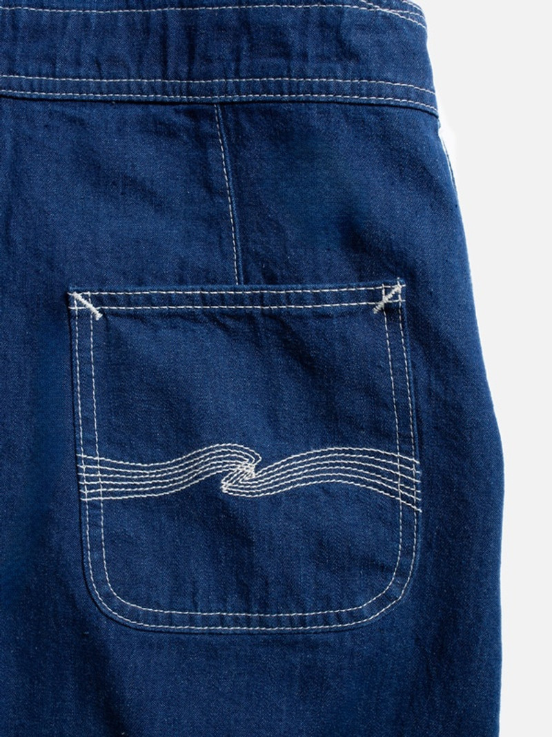 Inger Utility Denim Dungarees Dress Blue 9