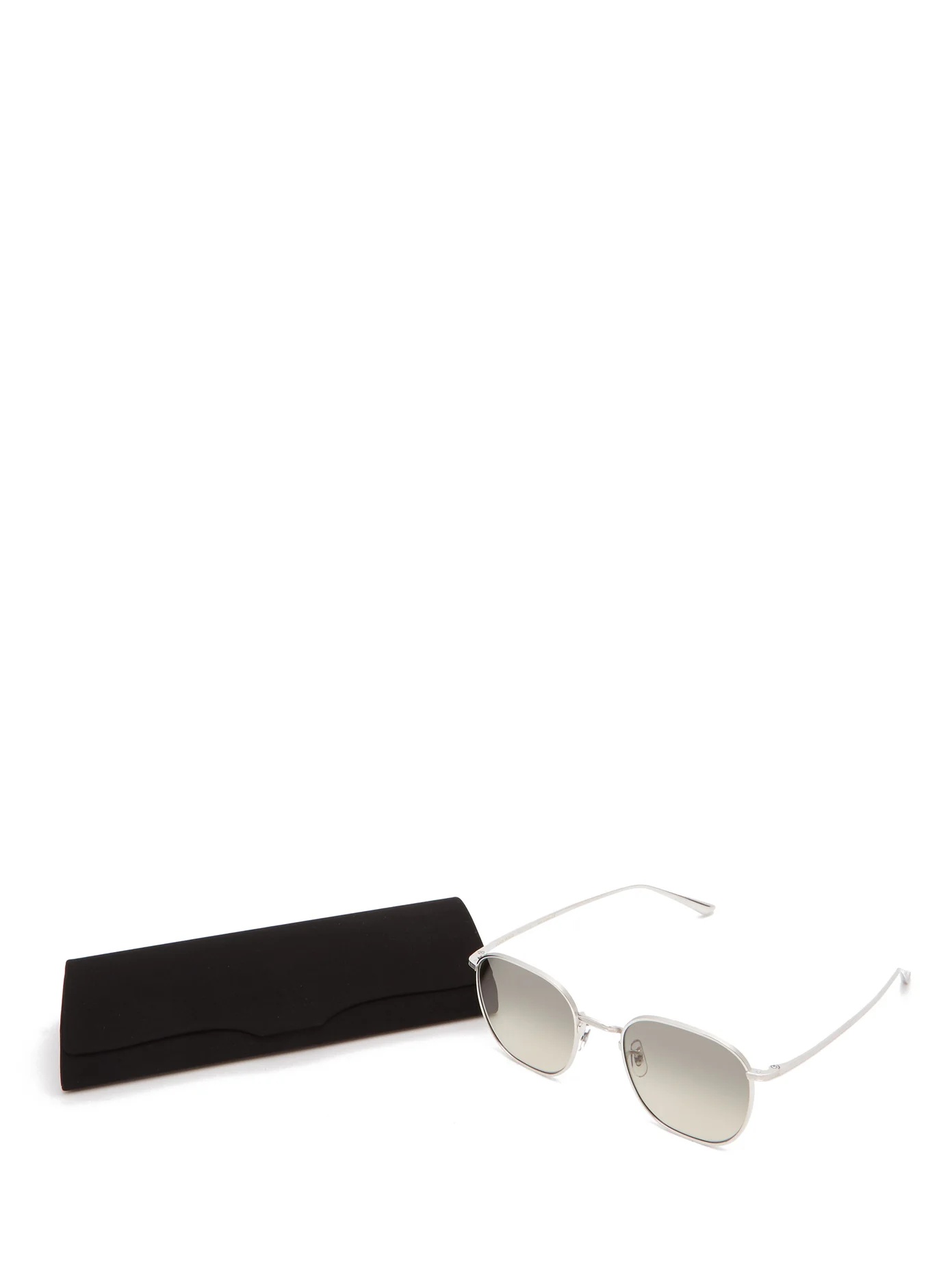 X Oliver Peoples Brownstone 2 metal sunglasses - 4