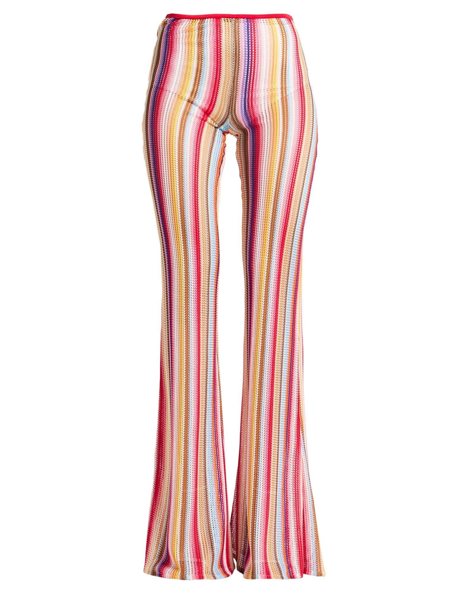 Red Women's Casual Pants - 1