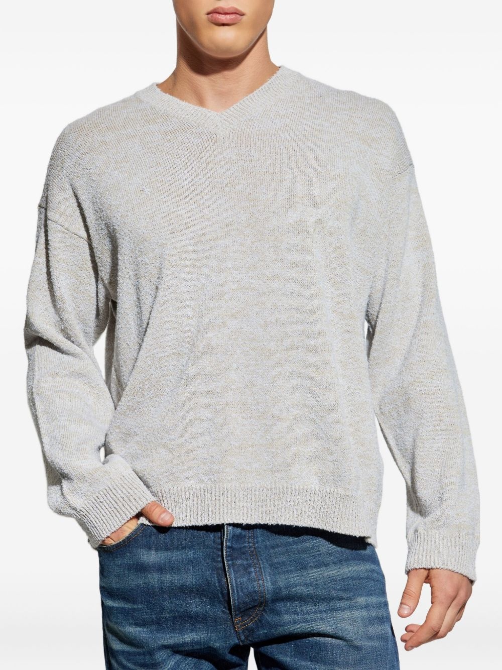 V-neck sweater - 3