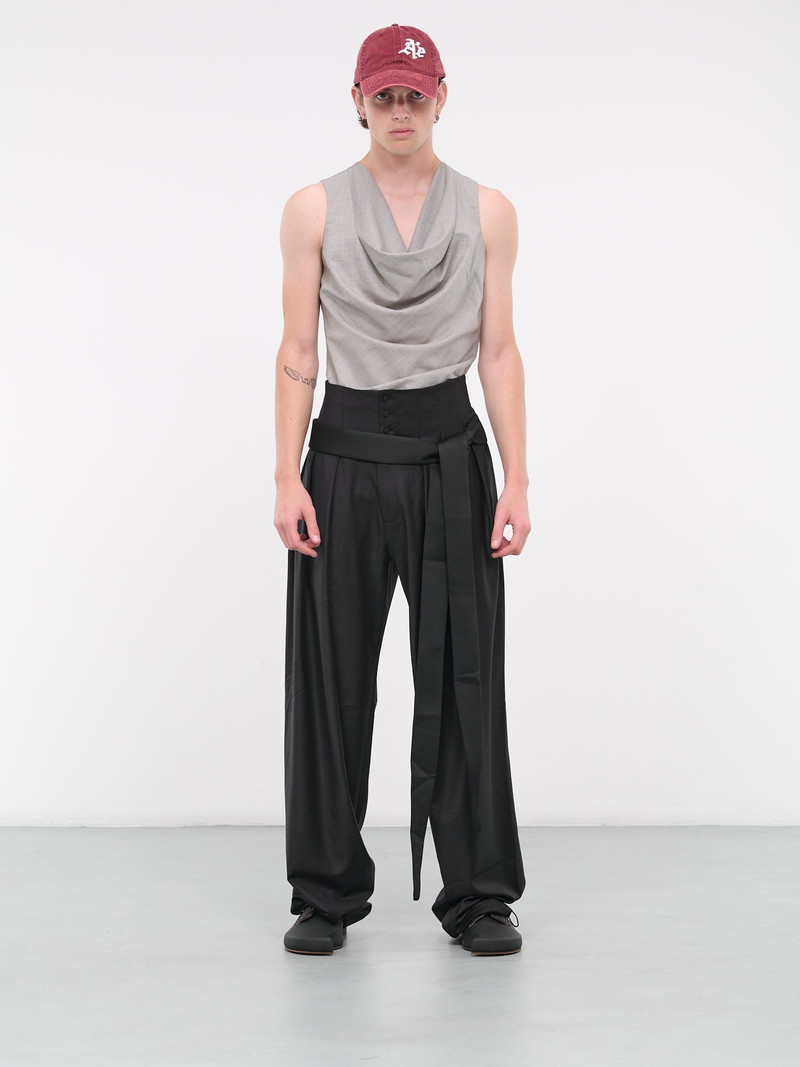 AARON ESH Draped Wool Top outlook