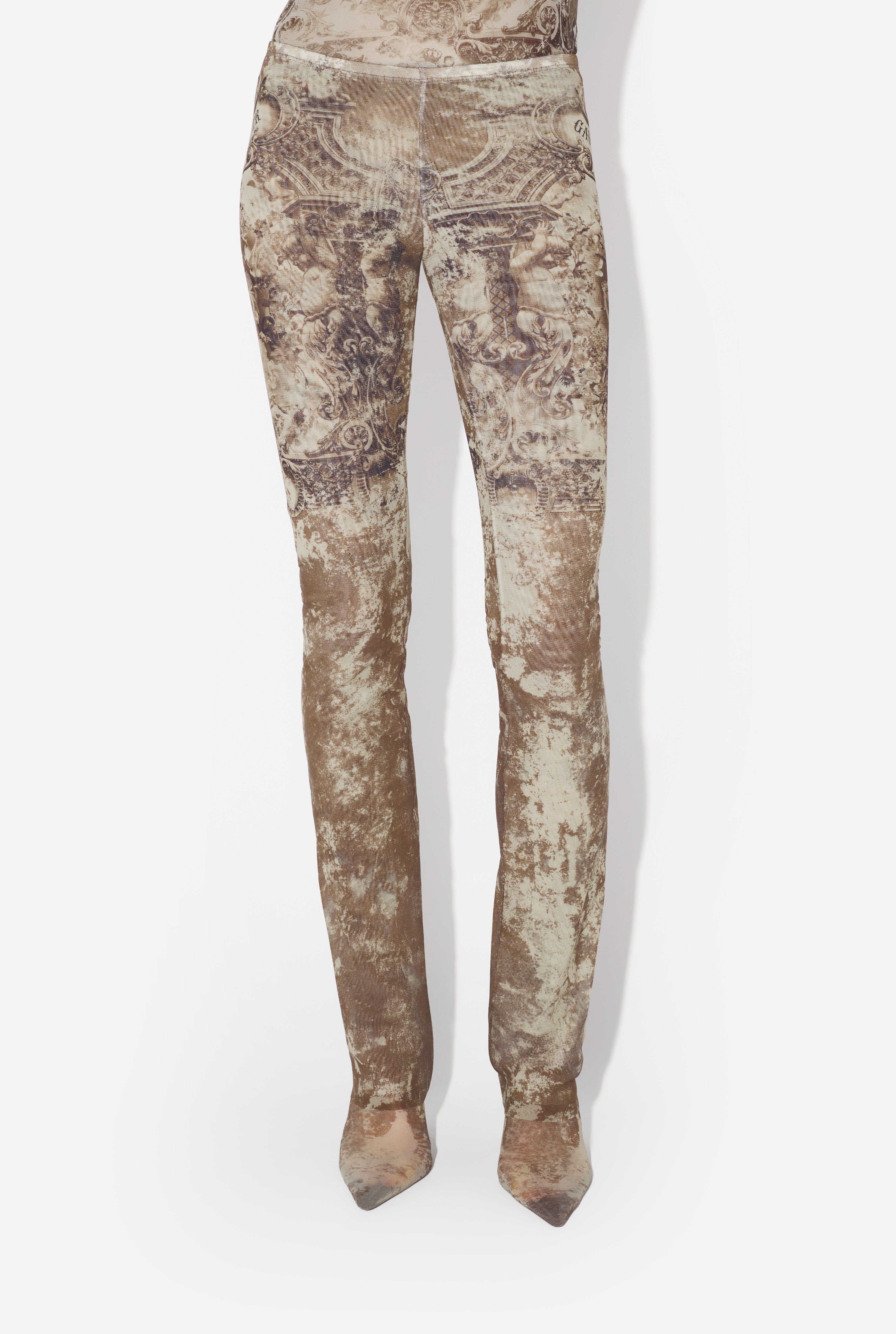 THE BEIGE MÉDAILLON PANTS - 3