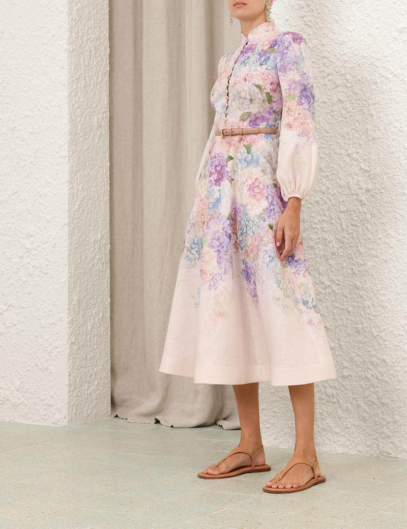 DAWNING BUTTONED MIDI DRESS 8