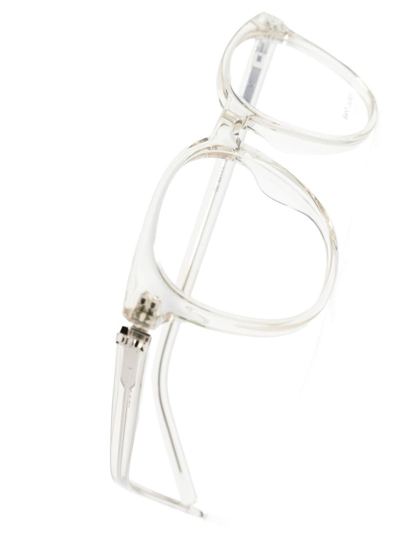 transparent-frame design glasses 3