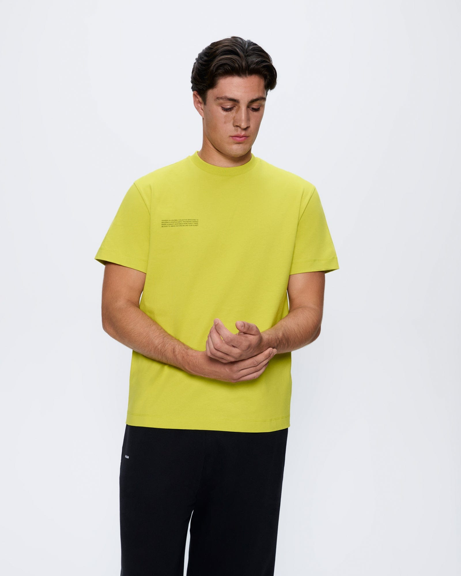 Mens 365 Midweight T-Shirt - Auroral Olive - 3