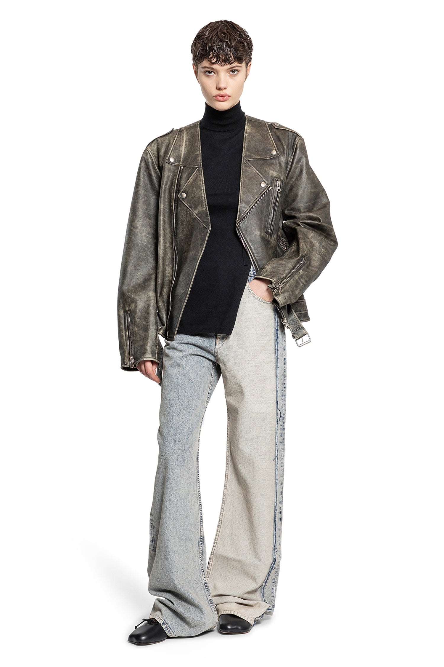 Asymmetric-Turtleneck-Knit-Top - 5