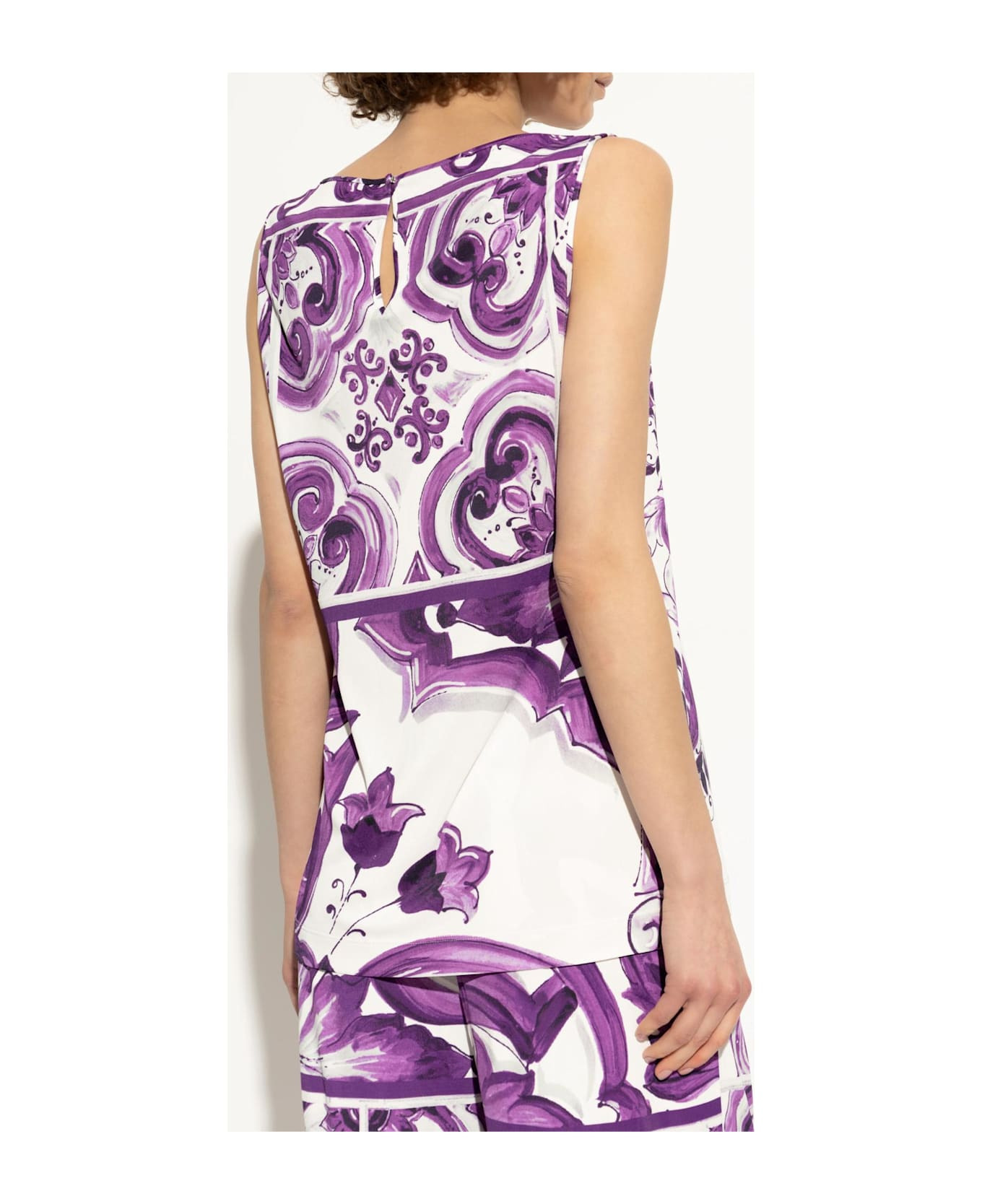 Dolce & Gabbana Top With 'majolica' Print - 4