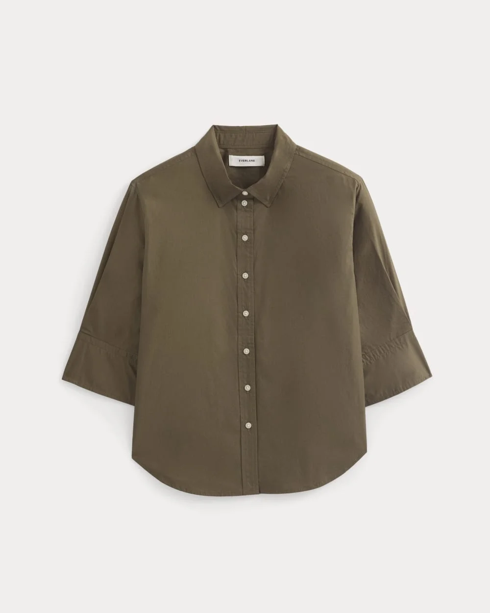 CUFF DETAIL SHIRT IN LIGHTWEIGHT COTTON - 1