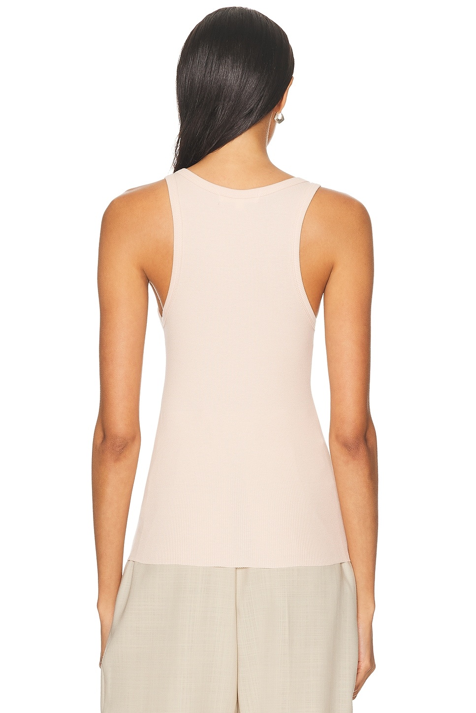 High Neck Fitted Tank - 3