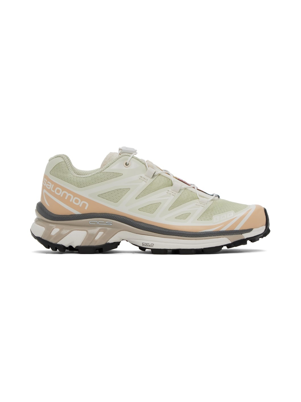 Green XT-6 Sneakers - 1