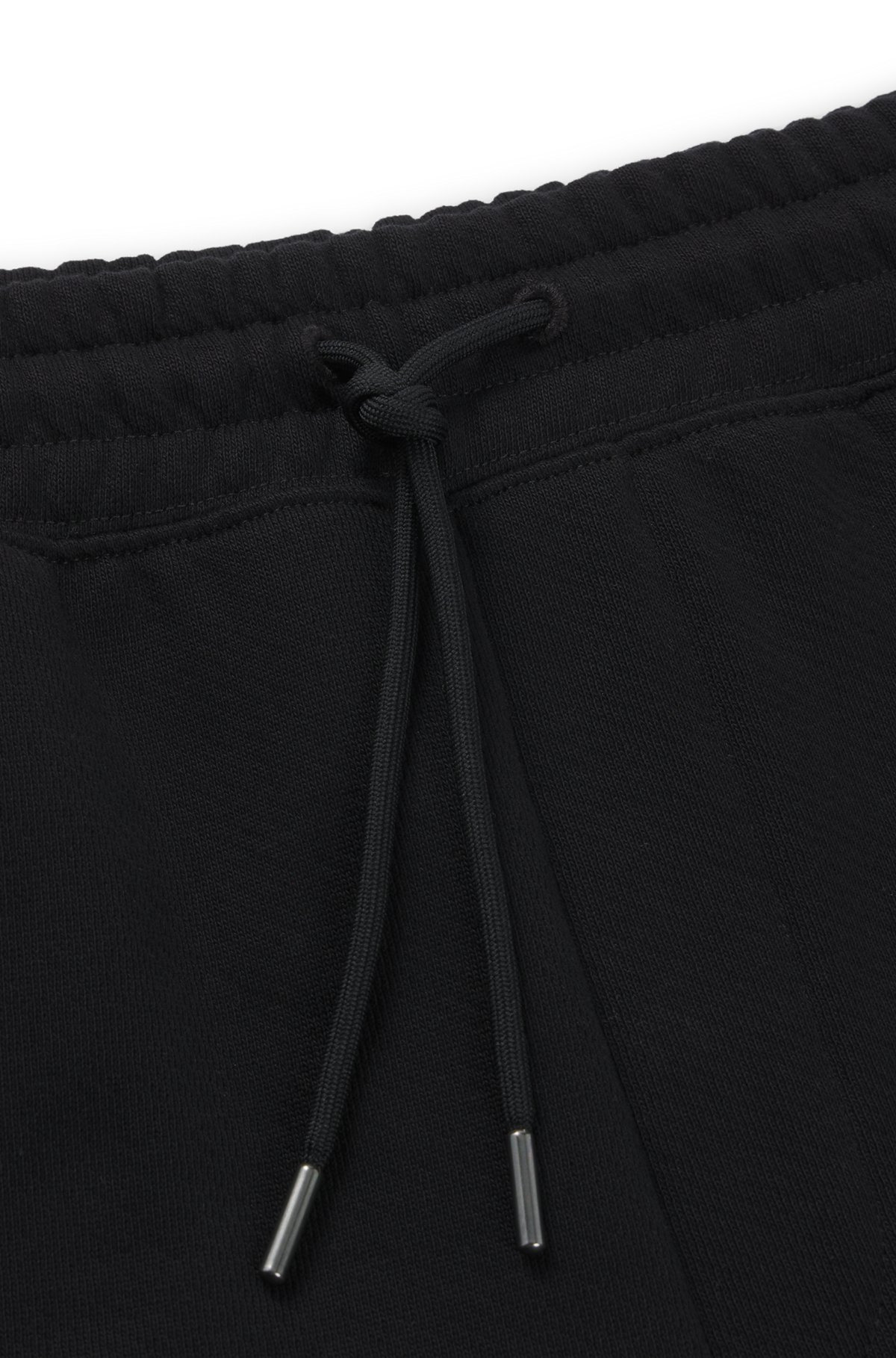 LOOSE-FIT SHORTS IN COTTON TERRY WITH LOGO PRINT - 6