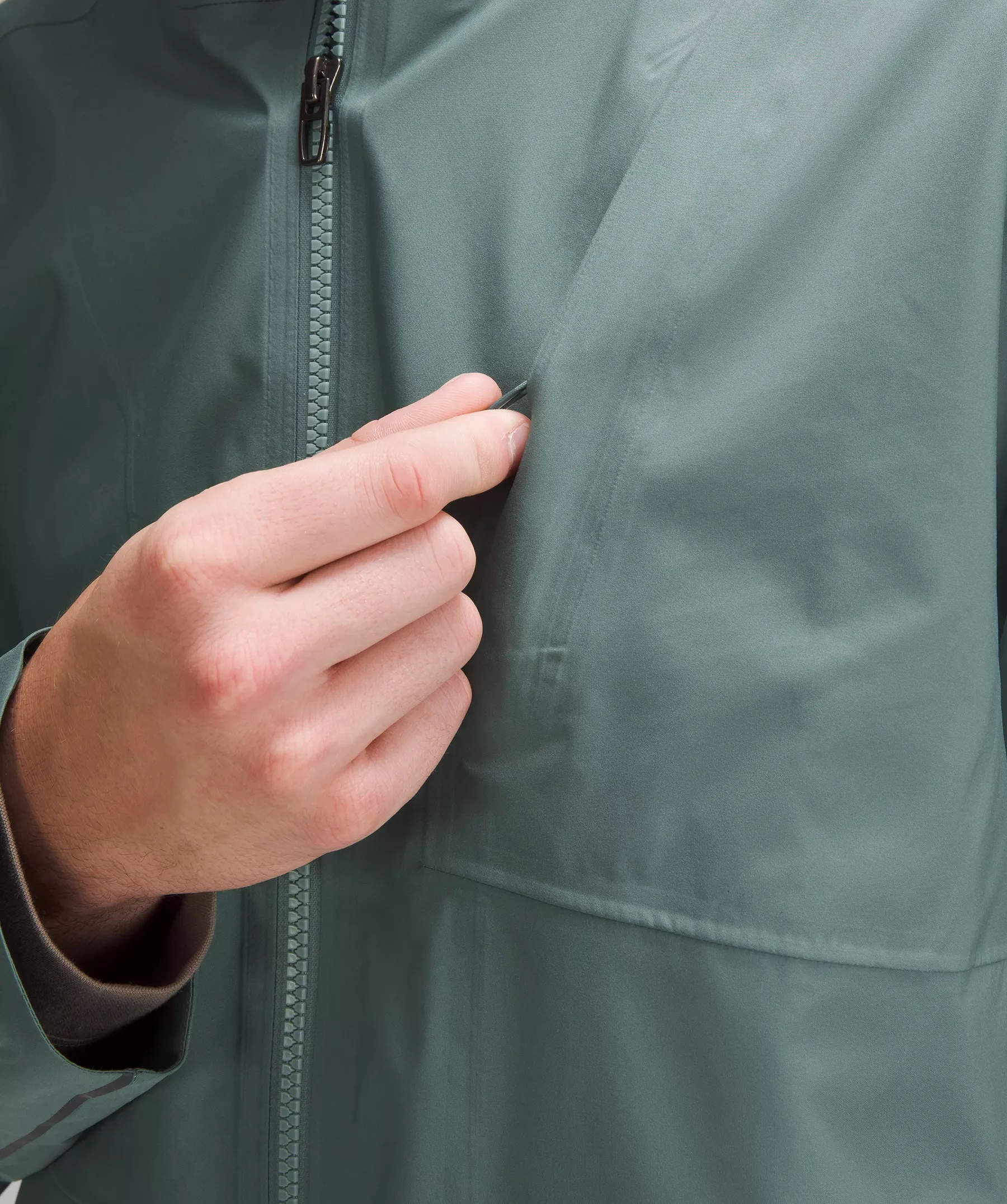 Waterproof Full-Zip Rain Jacket - 7