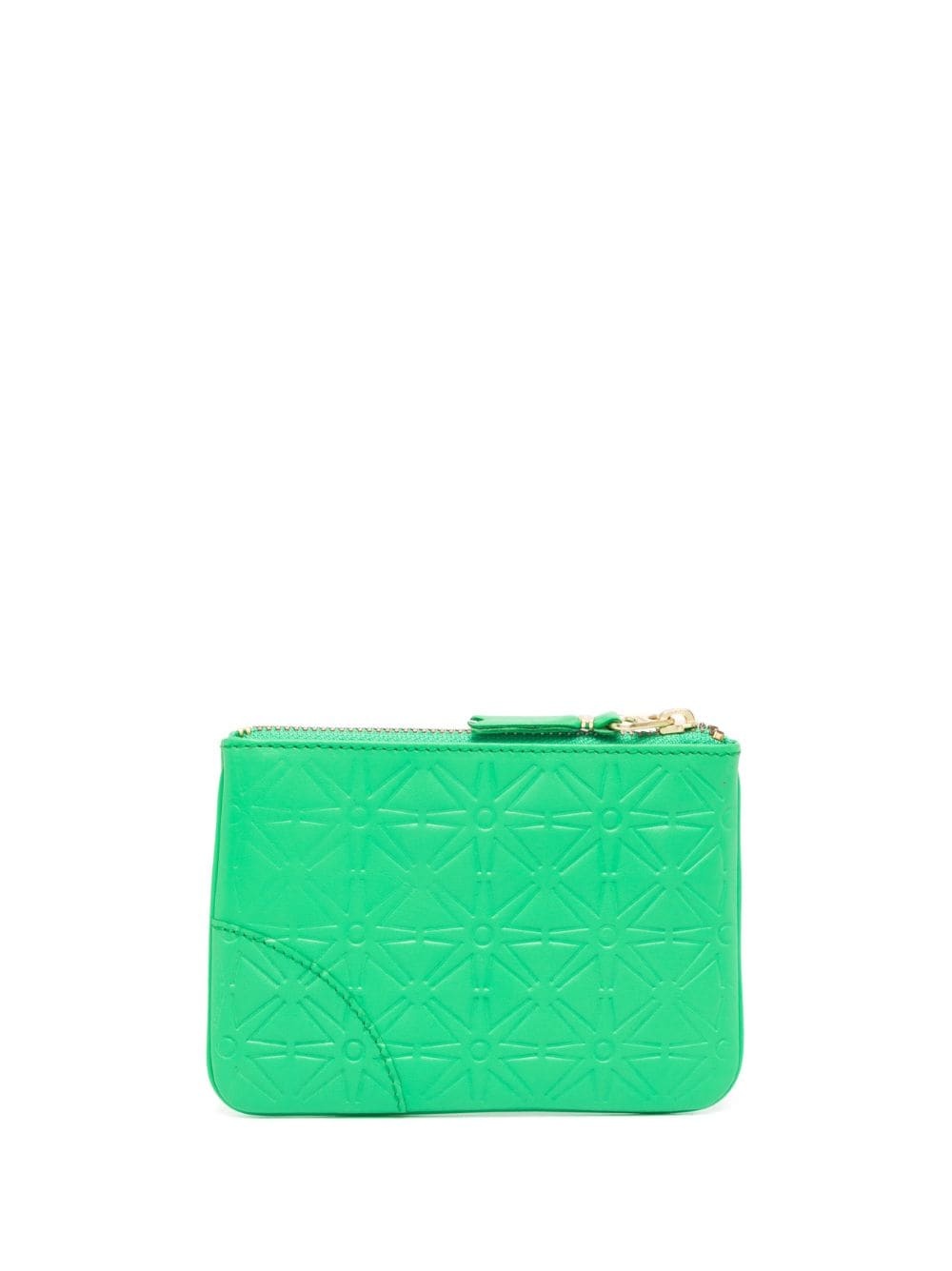 small embossed pattern leather wallet - 2