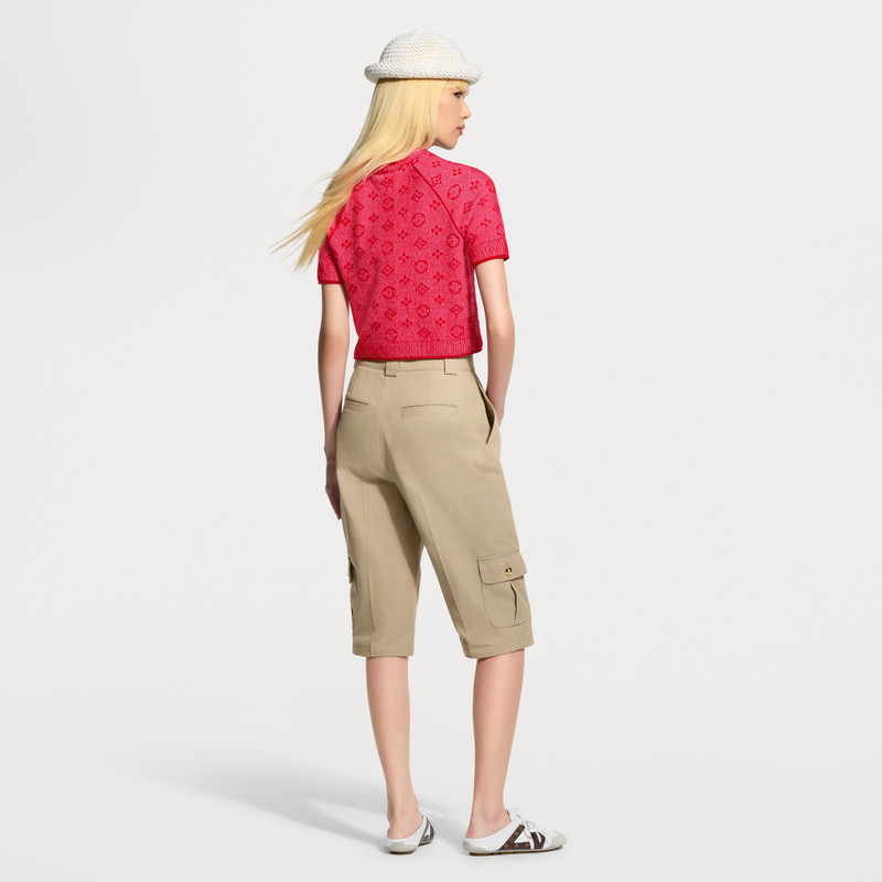 Monogram Tweed-Effect Knit Top 3