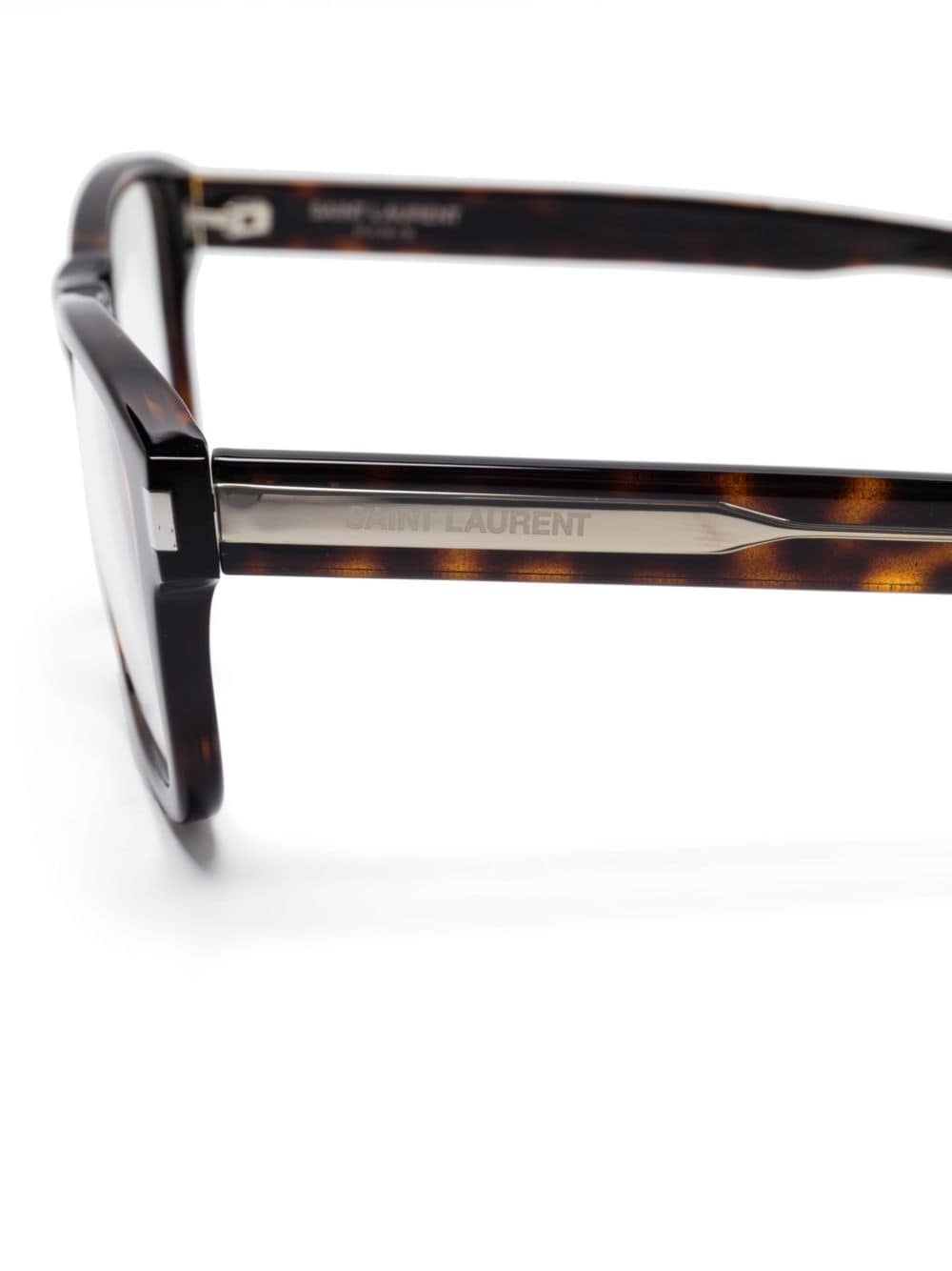 tortoiseshell-effect glasses - 3