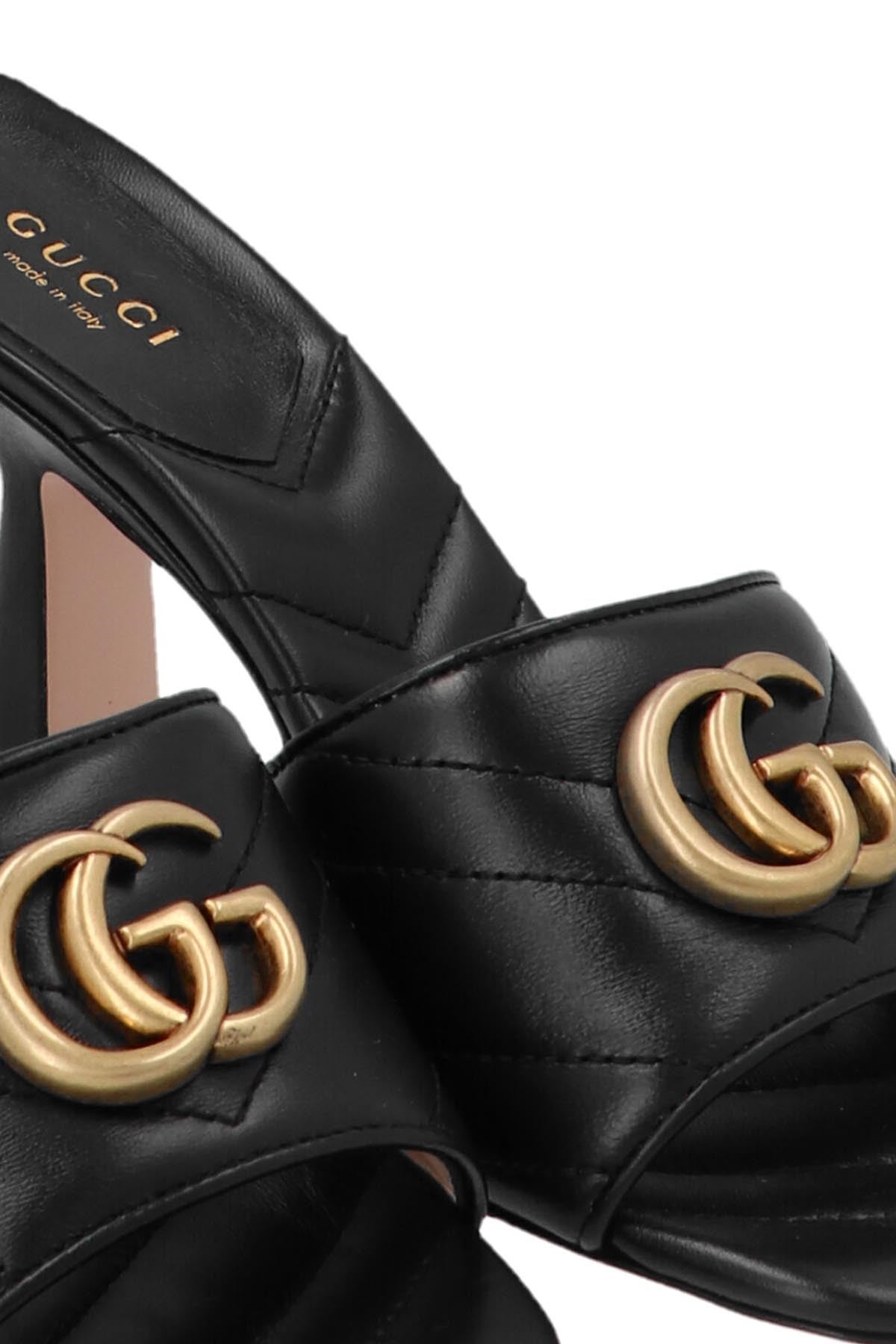 GUCCI GG MARMONT SANDALS - 4