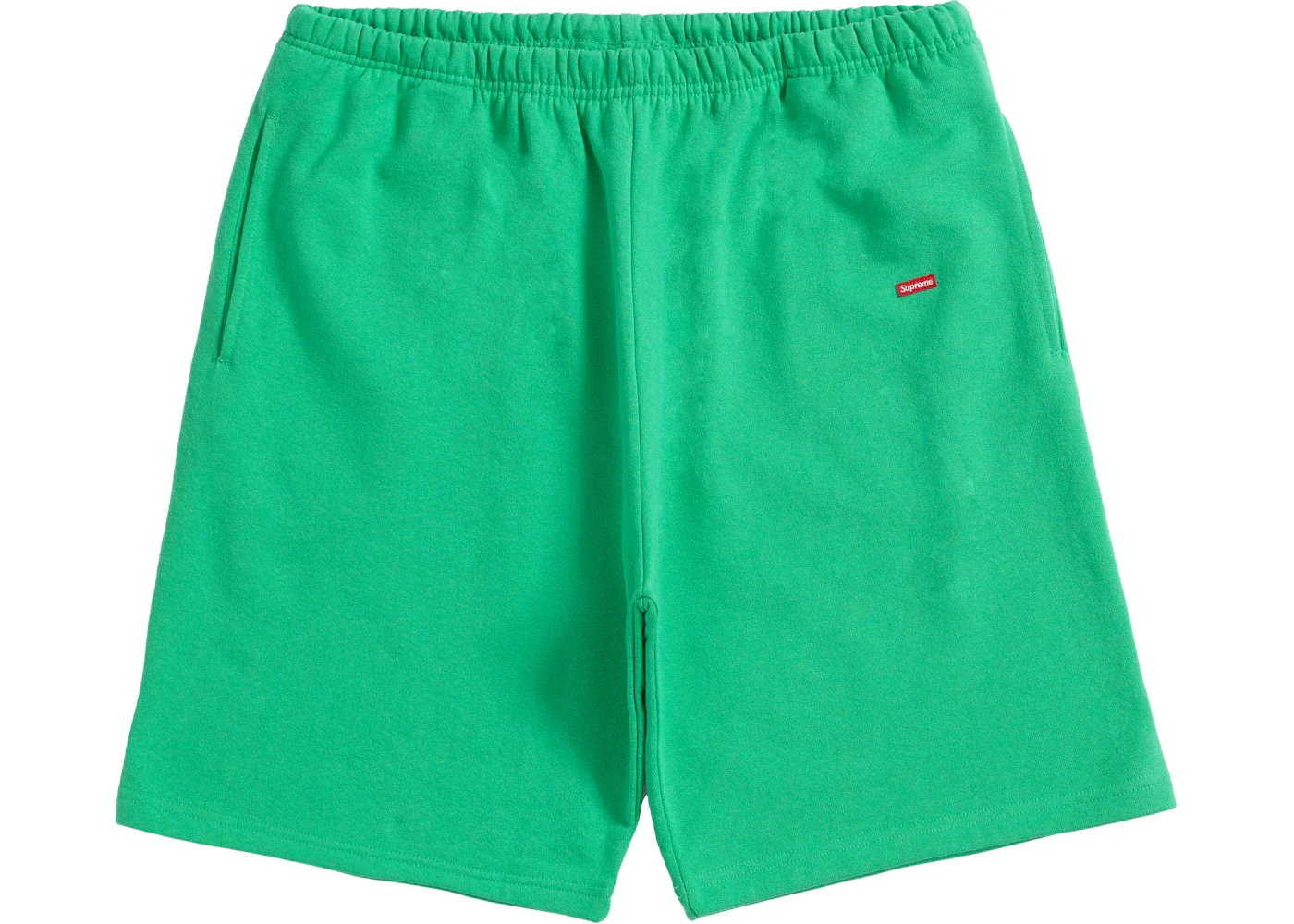 Supreme Small Box Sweatshort Green - 1