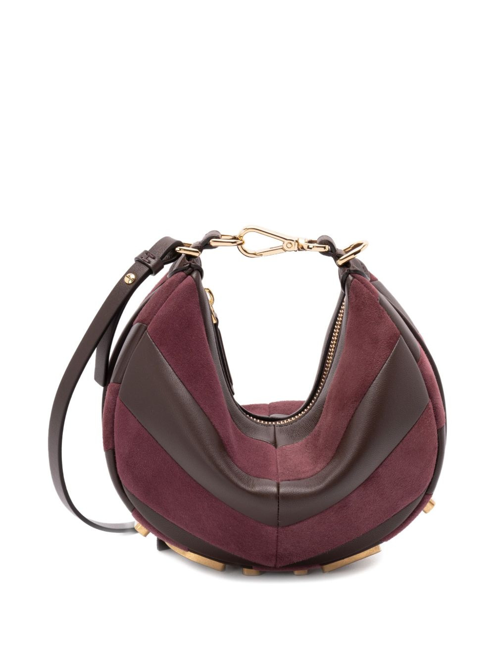 panelled shoulder bag - 2