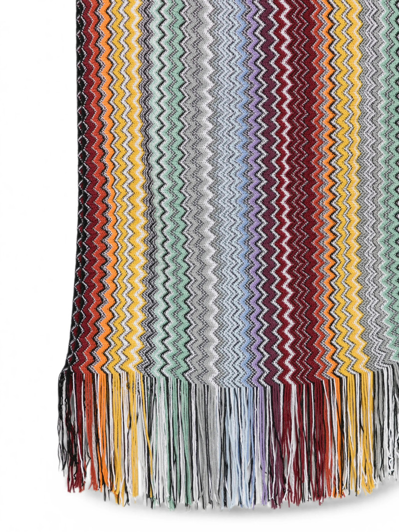 Missoni Zig-zag-knit Fringed Scarf 3