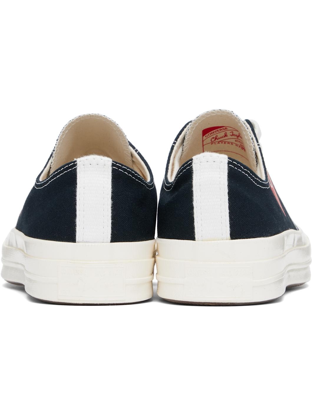 Black Converse Edition Chuck 70 OG Single Heart Sneakers - 2