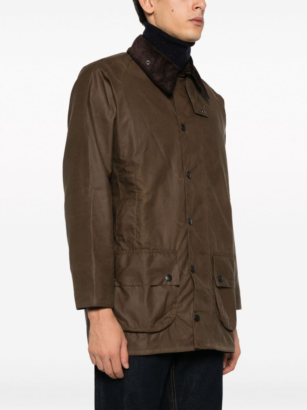 cotton wax-coated jacket - 3