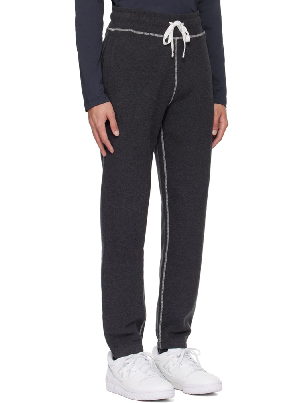 Gray Relaxed-Fit Sweatpants - 2