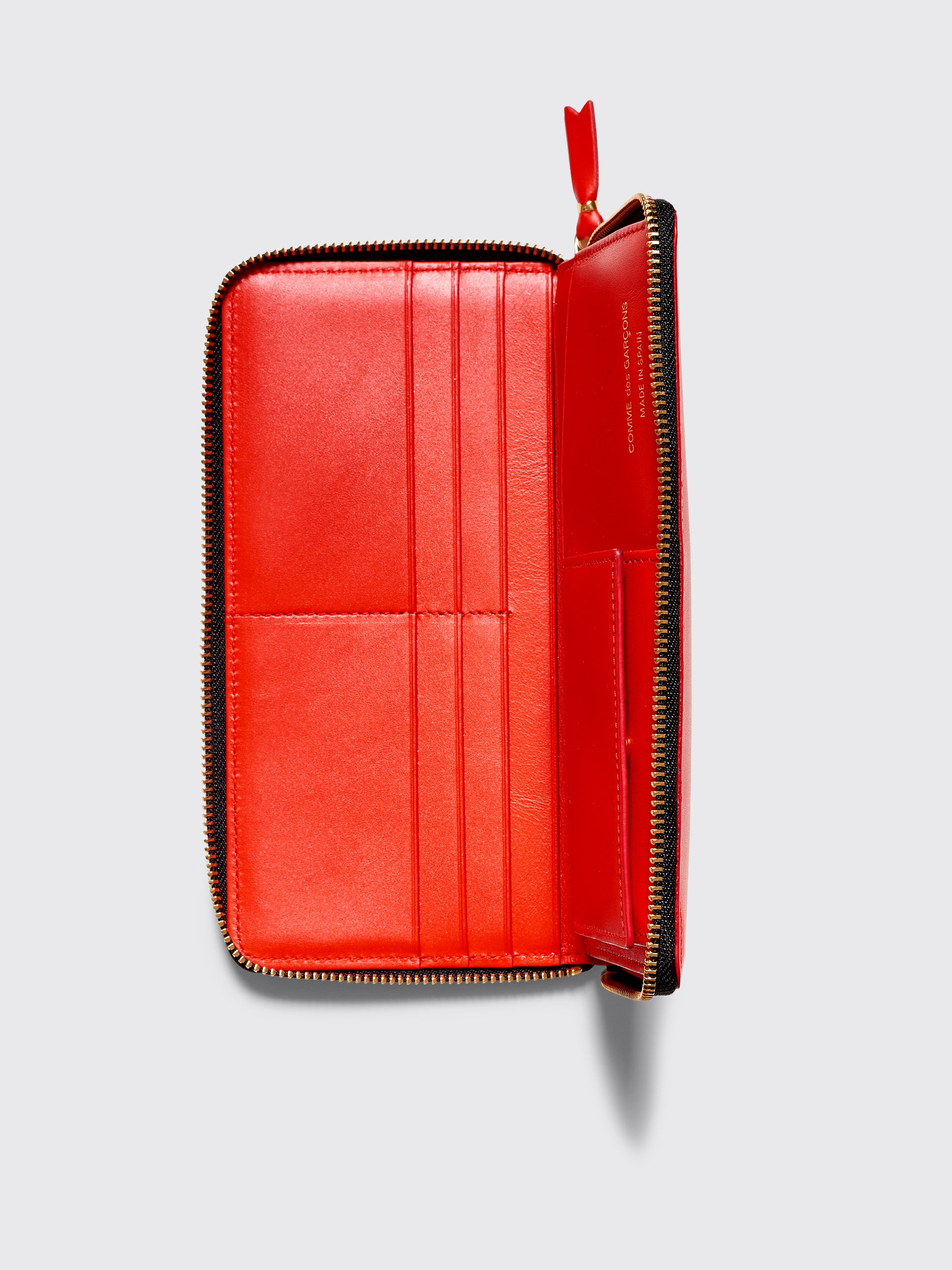 COMME DES GARÇONS WALLET SA0110 HUGE LOGO RED - 4