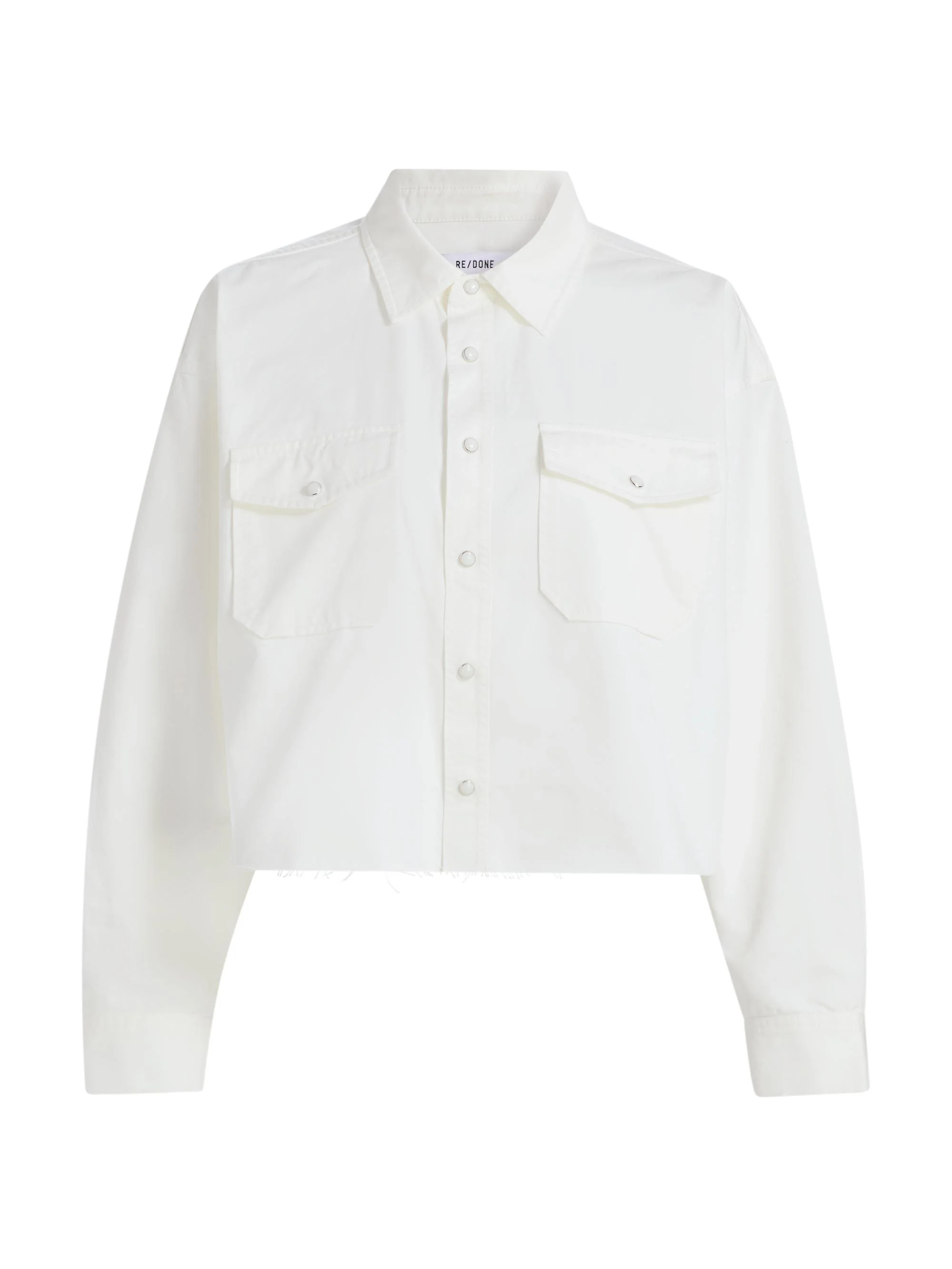 Women's Camper Crop Shirt - Blanco - 1