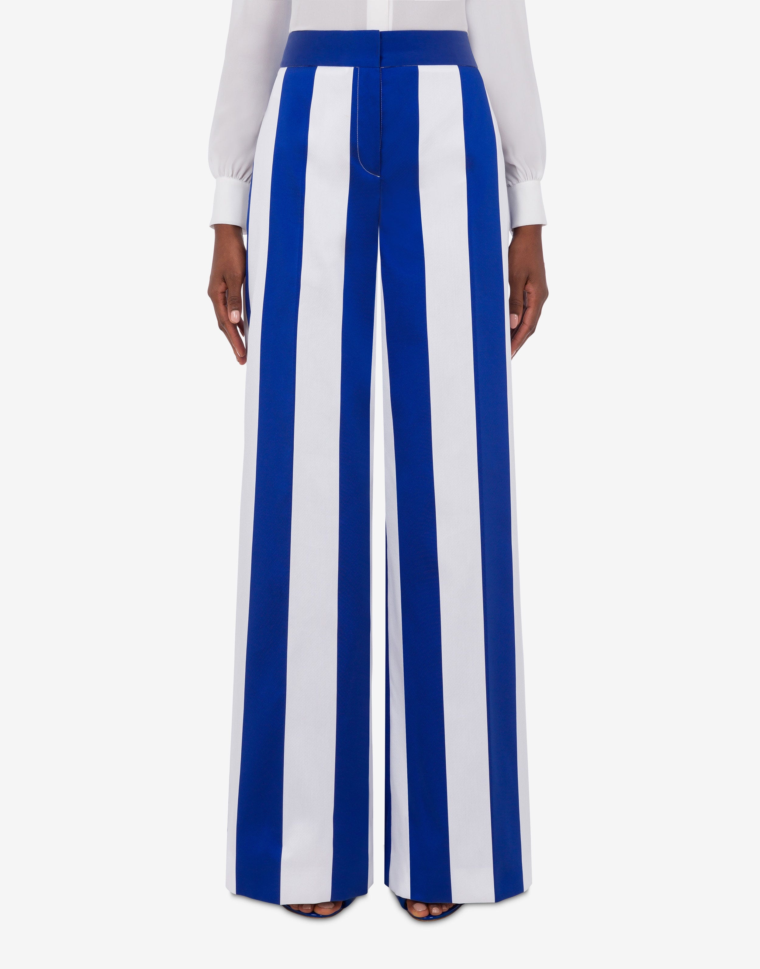 NAUTICAL OVERSIZED STRIPED TROUSERS - 2